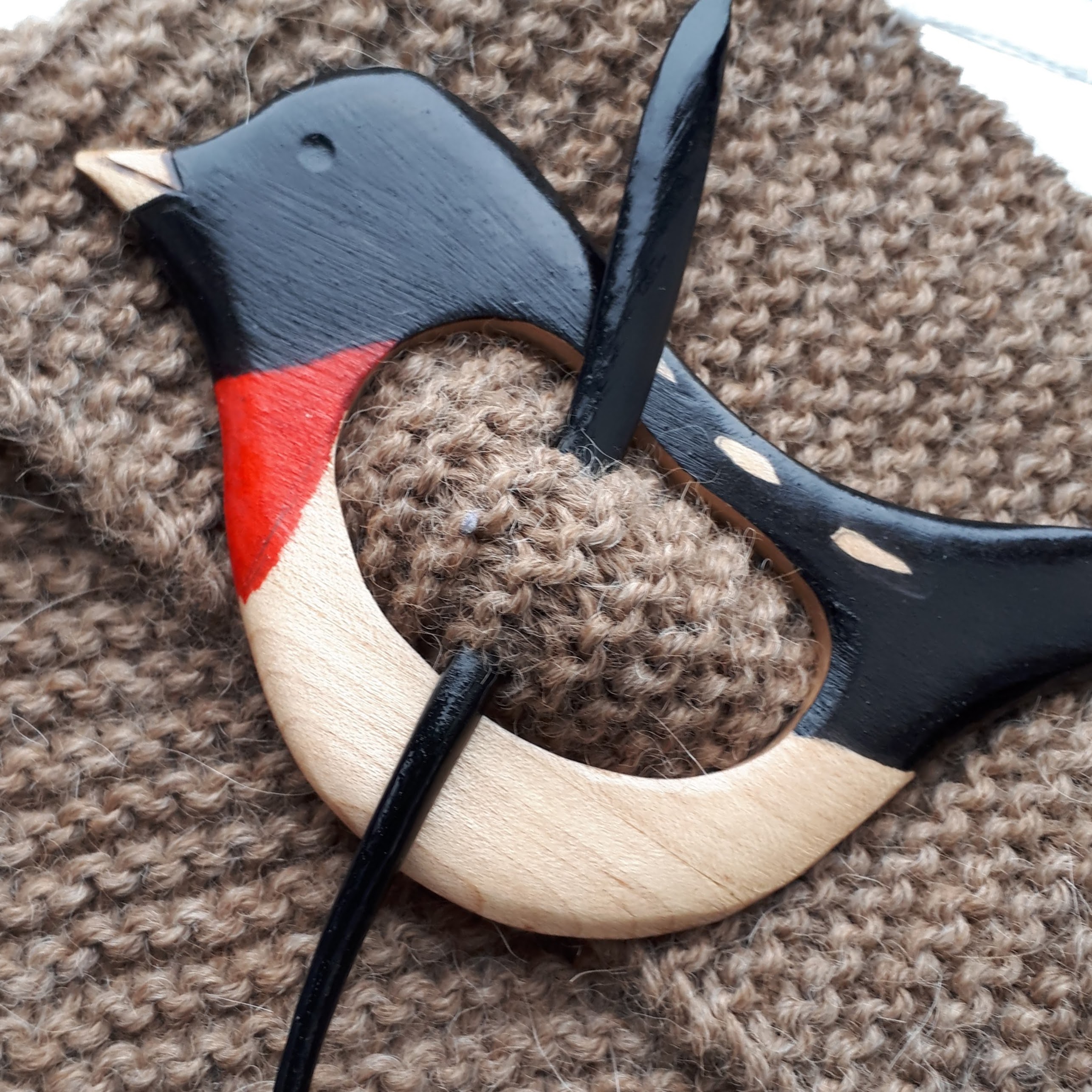 Divit Shilp Handgefertigte Knitting Bowl Harz Aufbewahrungsschüssel. Black